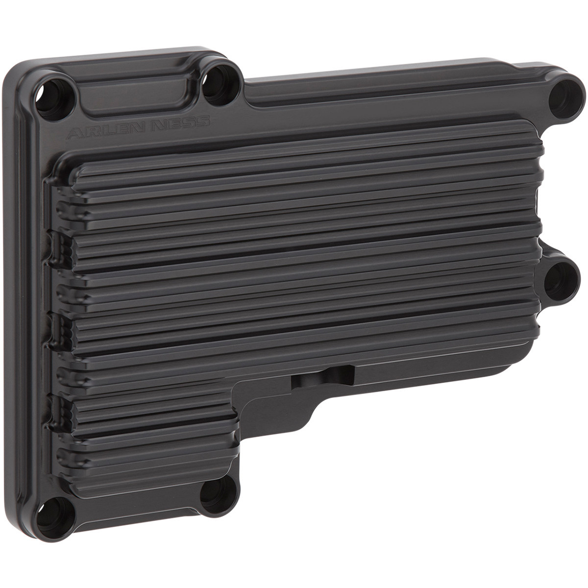 Arlen Ness #03-854 - 10-Gauge Transmission Top Cover - Black - '06-'17 Harley-Davidson