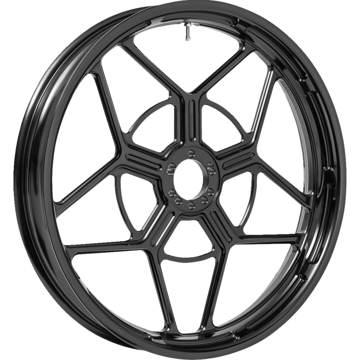 Arlen Ness #71-518 - Wheel - Speed 5 - Forged - Black - 21x3.5