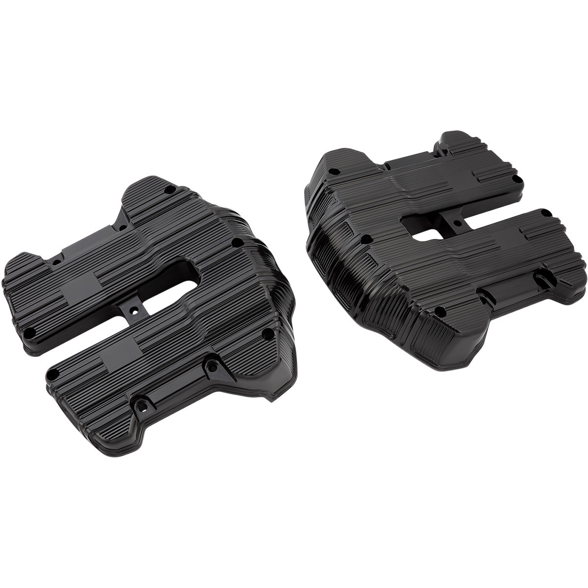 Arlen Ness #18-266 - Rocker Box Covers - 10 Gauge - Black