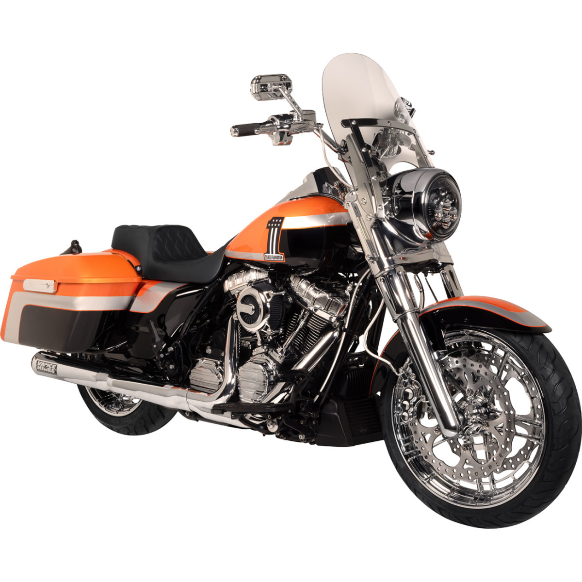 Arlen Ness #18-262 - Rocker Box Covers - 10 Gauge - Chrome
