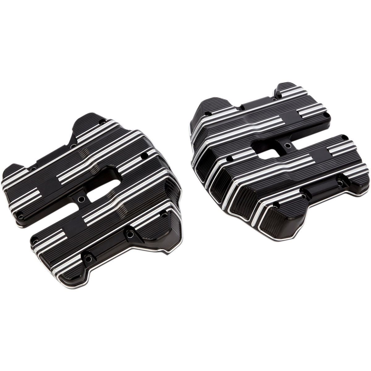 Arlen Ness #18-263 - Rocker Box Covers - 10 Gauge - Black
