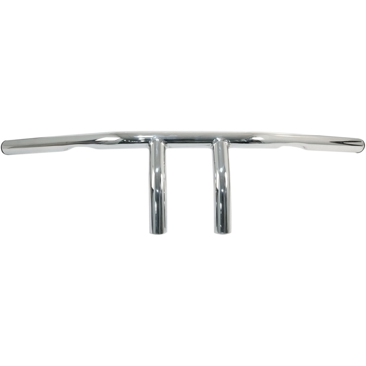 Emgo #07-93420 - 1" T-Bar Handlebar - 4" - Dimpled - Chrome