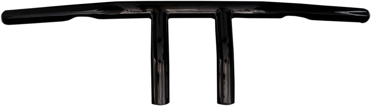 Handlebar - T-Bar - 4" - Dimpled - Black
