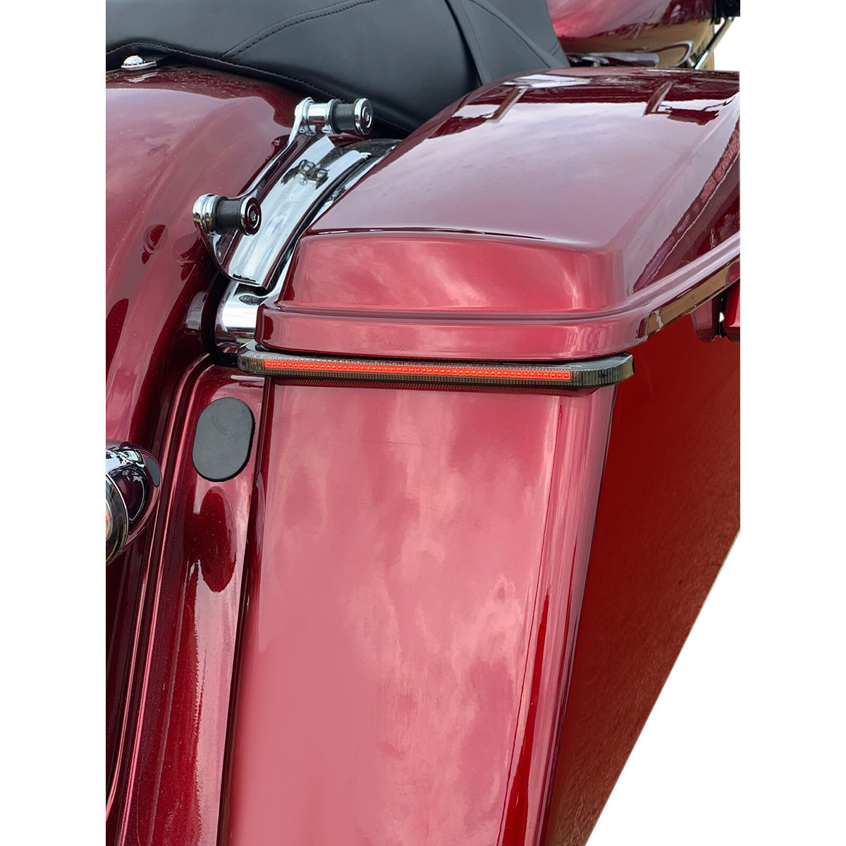 Custom Dynamics #CD-LPSEQ-SS6-S - Saddlebag Lights - Smoke Lens