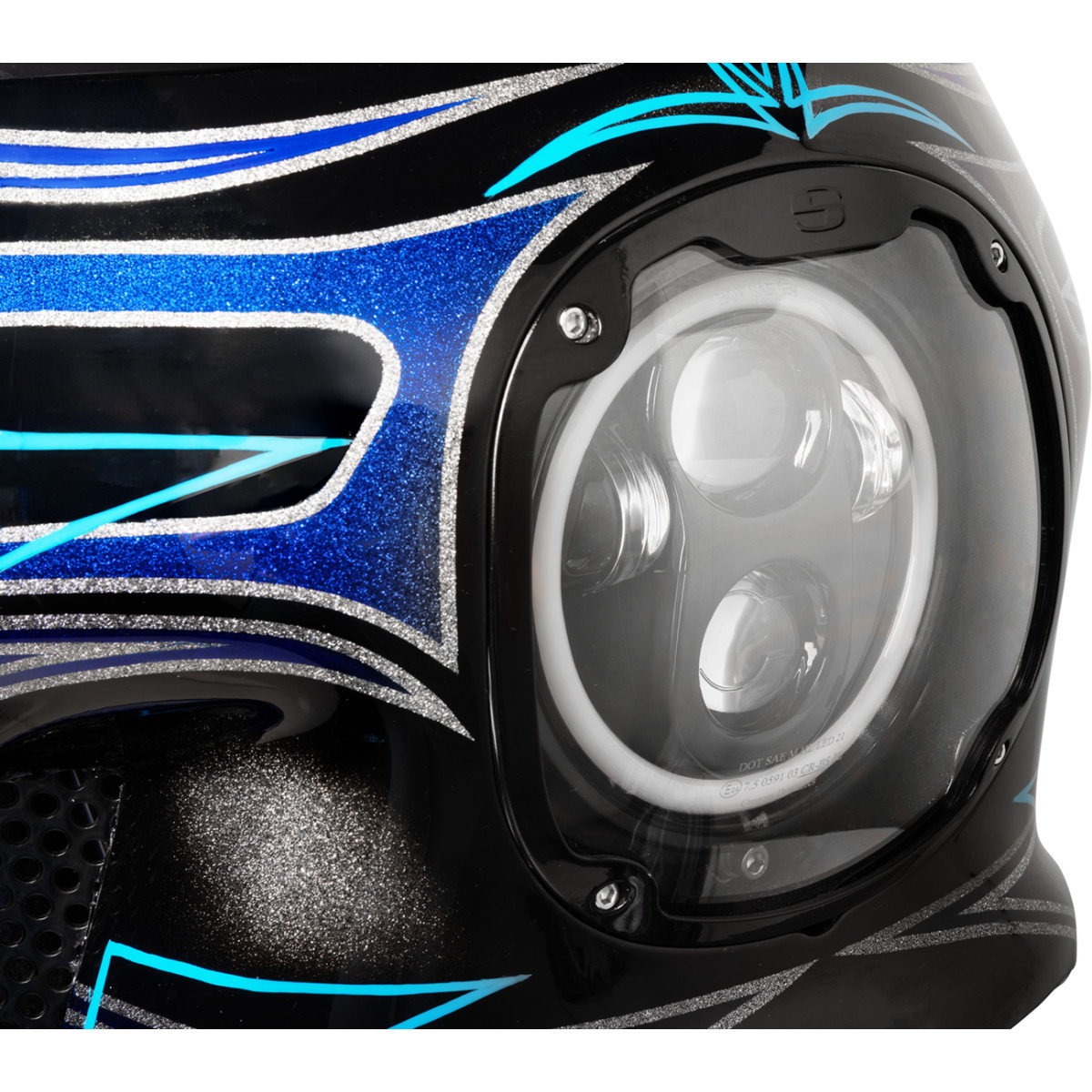 Custom Dynamics #CD-575-H-B - Headlight - Black