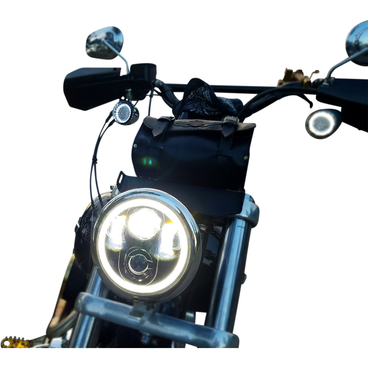 Custom Dynamics #CD-575-H-C - Headlight - Chrome