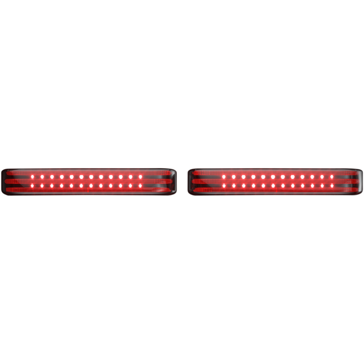 Custom Dynamics #PB-SBSEQ-SS6-CS - Saddlebag LED Lights - Sequential - Chrome/Smoke