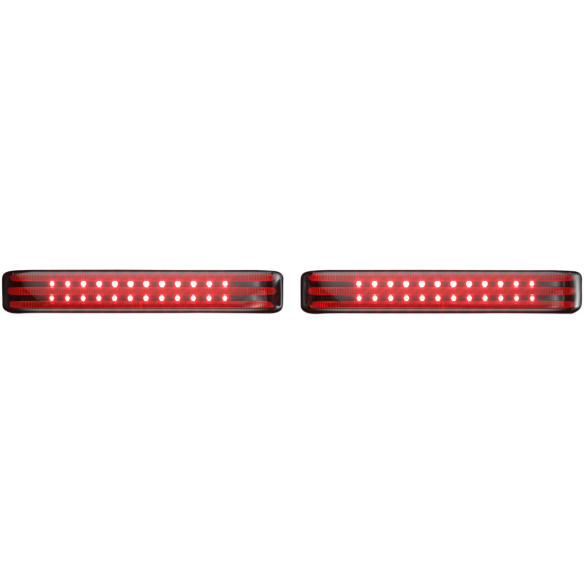 Custom Dynamics #PB-SBSEQ-HD-CS - Saddlebag LED Lights - Sequential - Chrome/Smoke