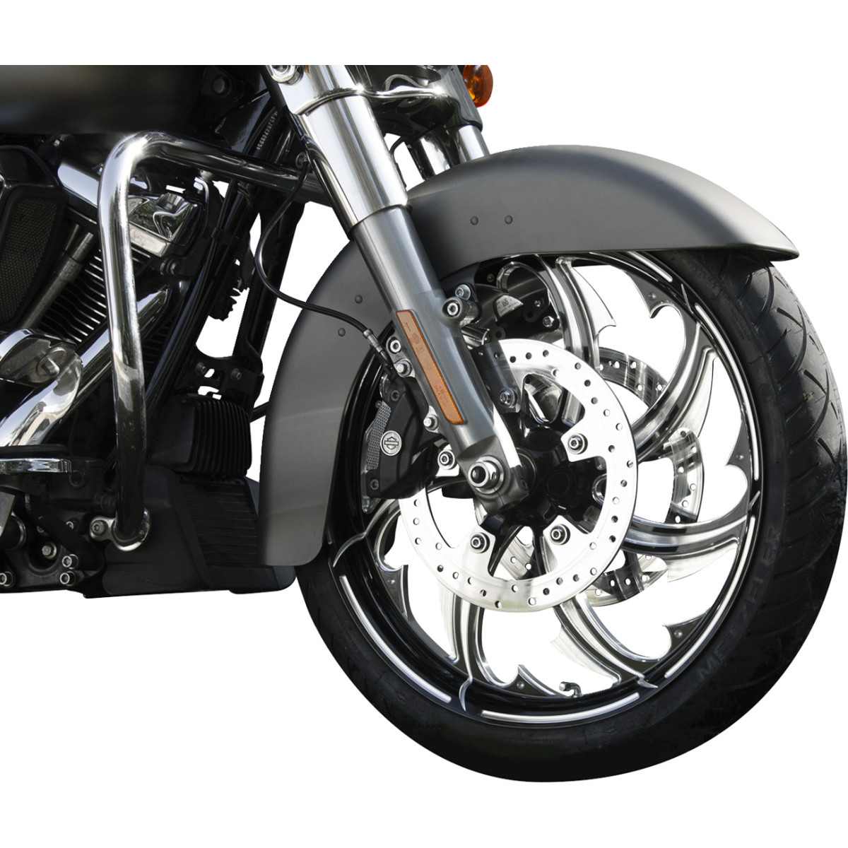 Coastal Moto #4502-FRY-185-BC - Rear Wheel - Fury - Single Disc/ABS - Black - 18"x5.50" - FL
