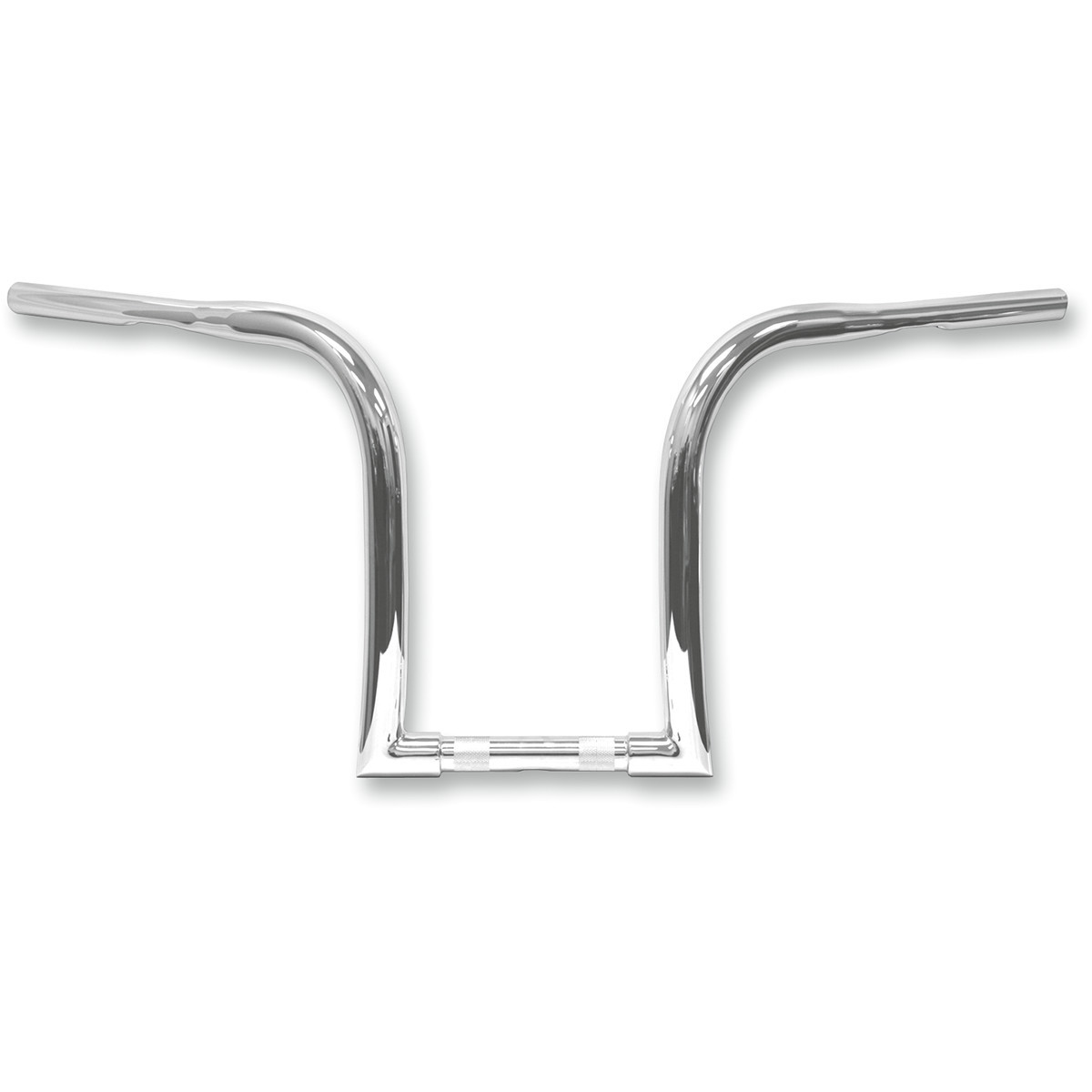 LA Choppers #LA-7341-12 - Nice Curves Ape Hanger Handlebar - 1-1/4" Diameter - 12" Rise - Chrome