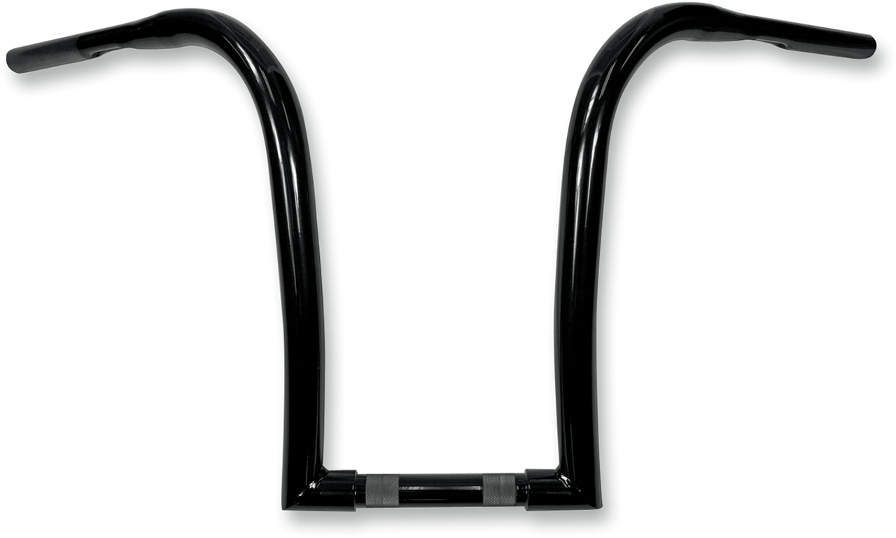 Handlebar - Ape Hanger - 1-1/4" Diameter - 14" Rise - Black