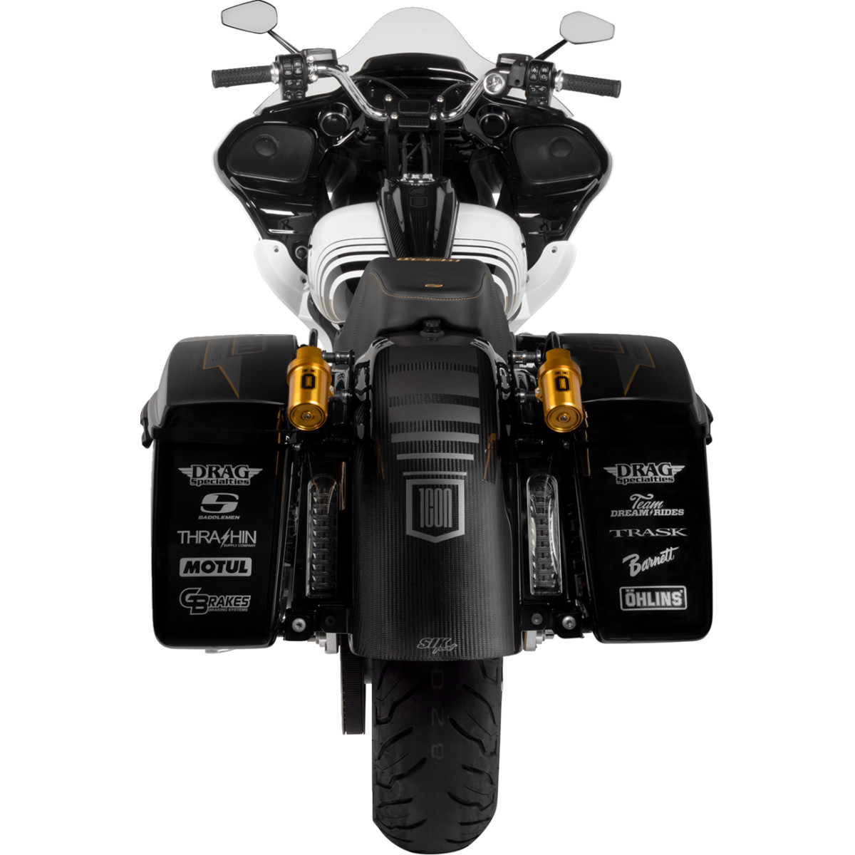 Thrashin Supply CO. #TSC-2701-3 - 1" Handlebar - High Bend - Chrome