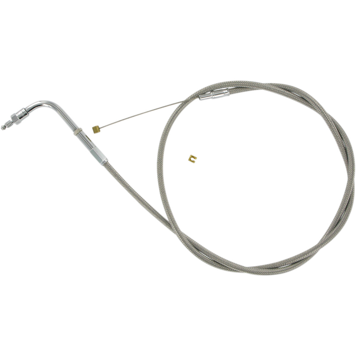 Barnett #102303090106 - Stainless Steel Throttle Cable - '76-'80