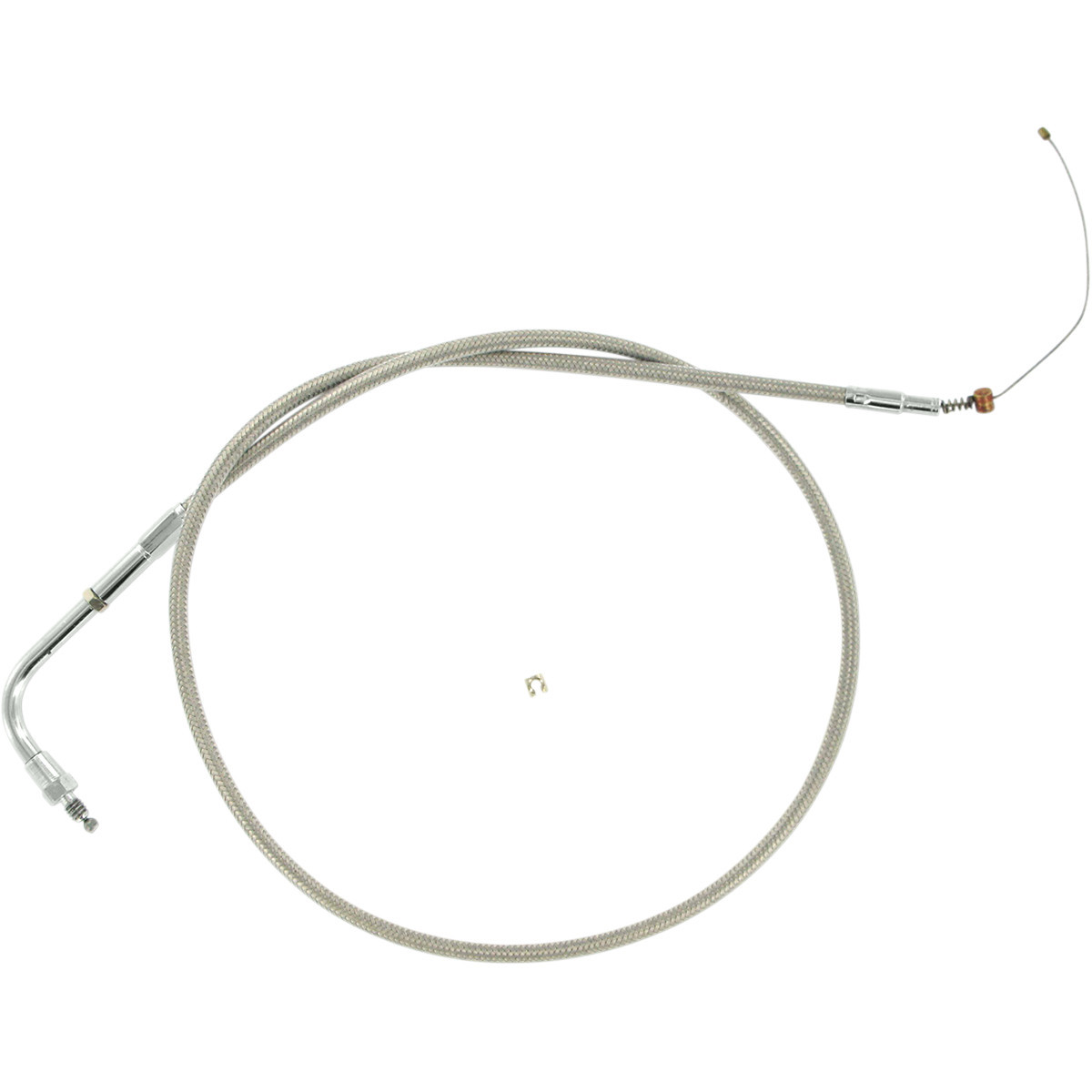 Barnett #1023040014 - Stainless Steel Idle Cable - Dyna/FXR/Softail
