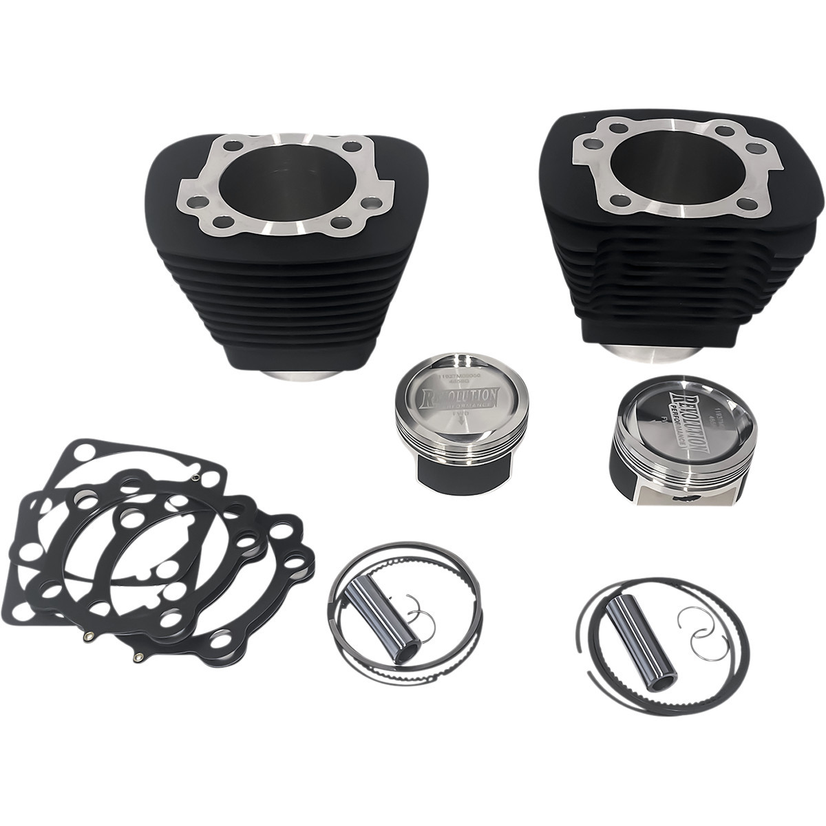 Revolution Performance, LLC #RP201-406W - Cylinder Kit - 1250 cc - Big Bore - Black - XL1200