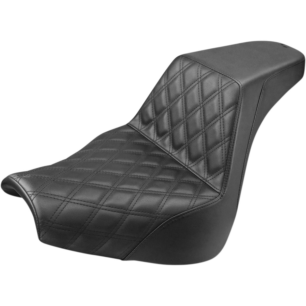 Saddlemen #818-31-172 - Step-Up Seat - Front Lattice Stitch - Black - FXBR/S '18-'20