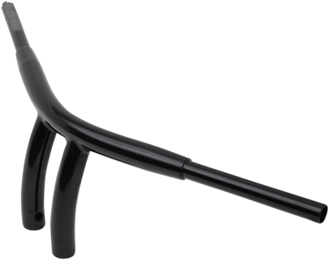 Drag Specialties 1-1/2" "Big" Buffalo Bar - Radius - 8" - Gloss Black