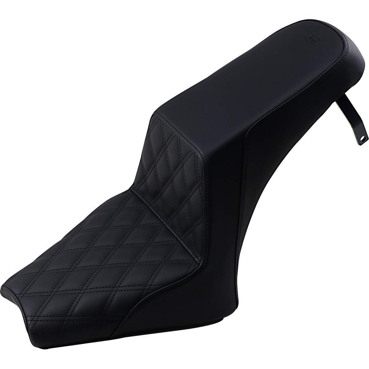 Saddlemen #I18-33-172 - Step-Up Seat - Front Lattice Stitch/Rear Smooth - Black - Scout Bobber