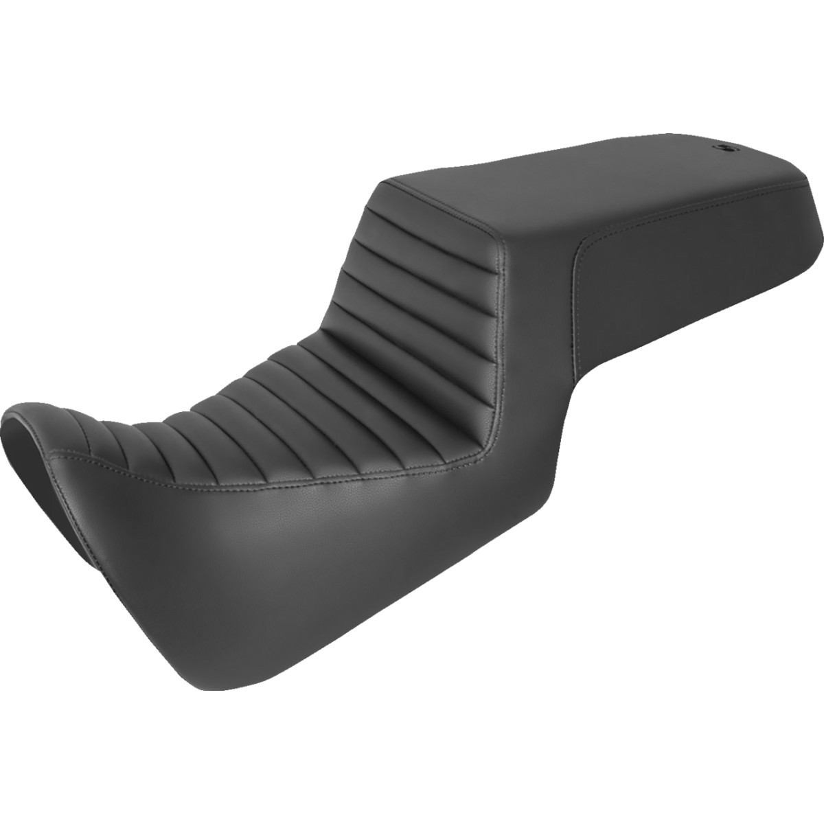 Saddlemen #821-34-171 - Step-Up Seat - Front Tuck-n-Roll/Rear Smooth - Black