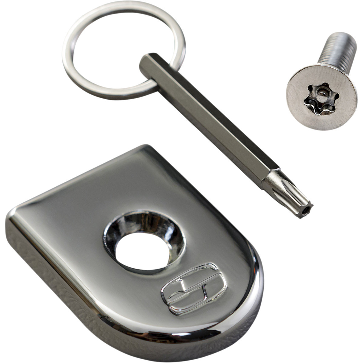 Saddlemen #8911C - Security Seat Screw - Chrome