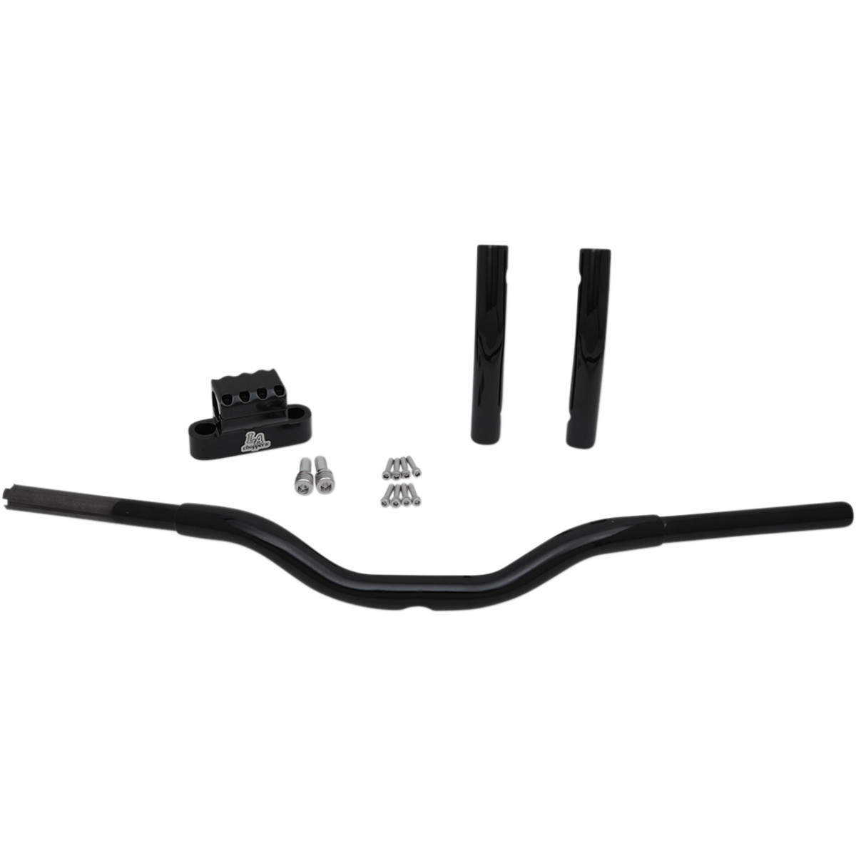 LA Choppers #LA-7336-08B - Kage Fighter-T Pullback Handlebar - Pullback - 11" - Black