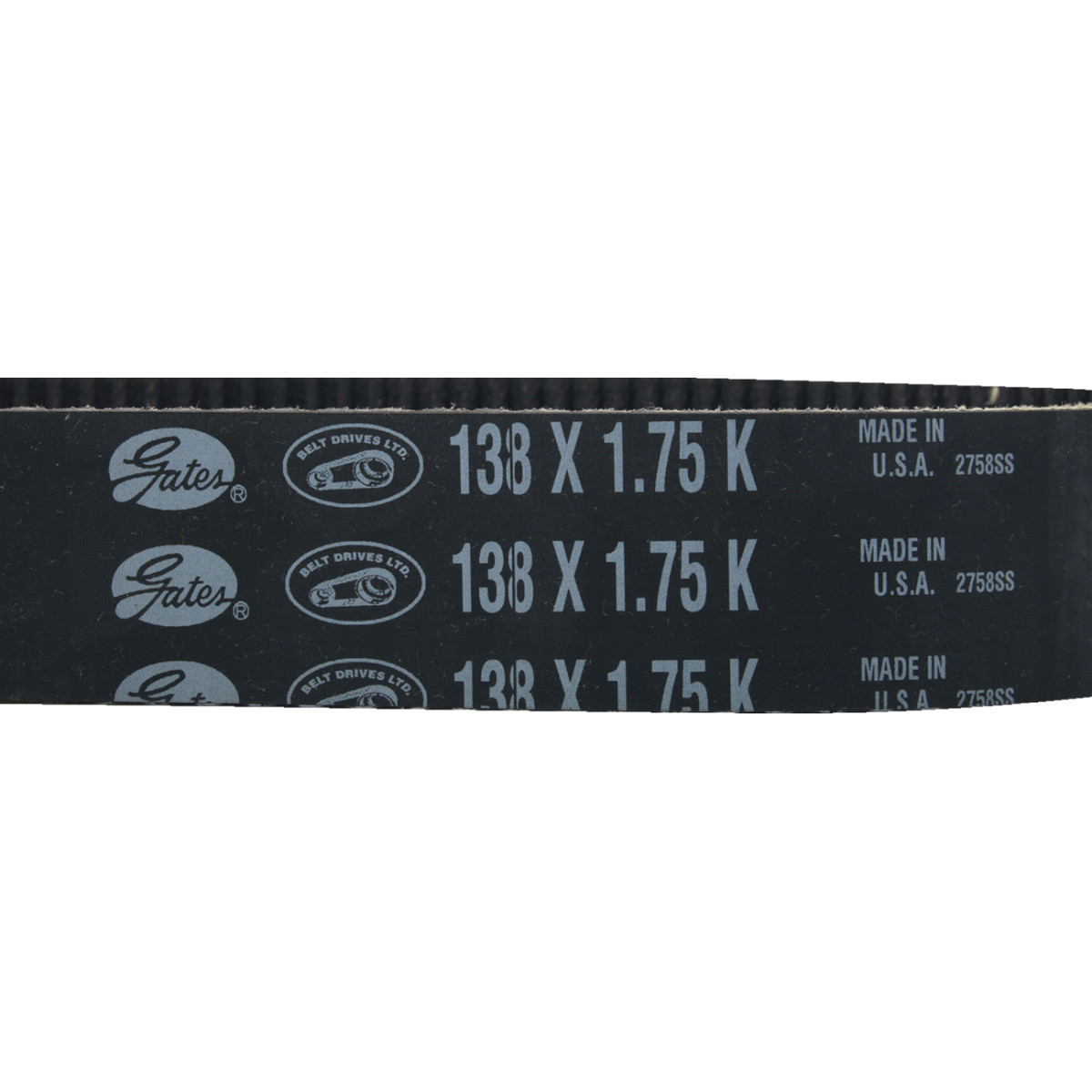 Belt Drives LTD. #BDL-138-175 - Primary Belt - Primo