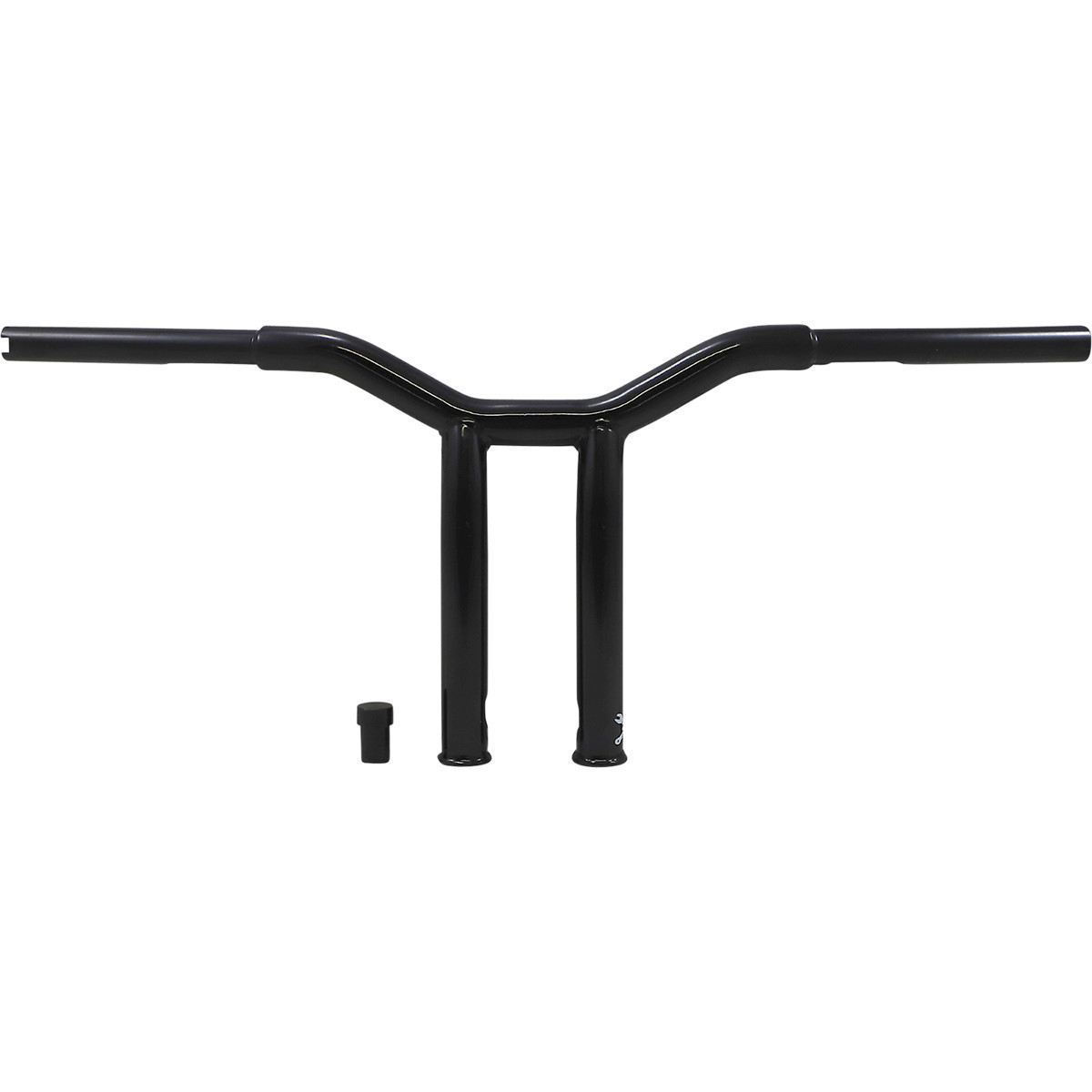 Burly Brand #B12-6051B - Dominator Handlebar - Raked - 10" - Black