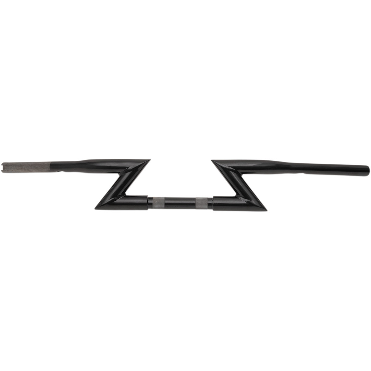 LA Choppers #LA-7310-00B - 1-1/4" Z-Bar Style Handlebar - Outlaw - 1-1/4" - Black