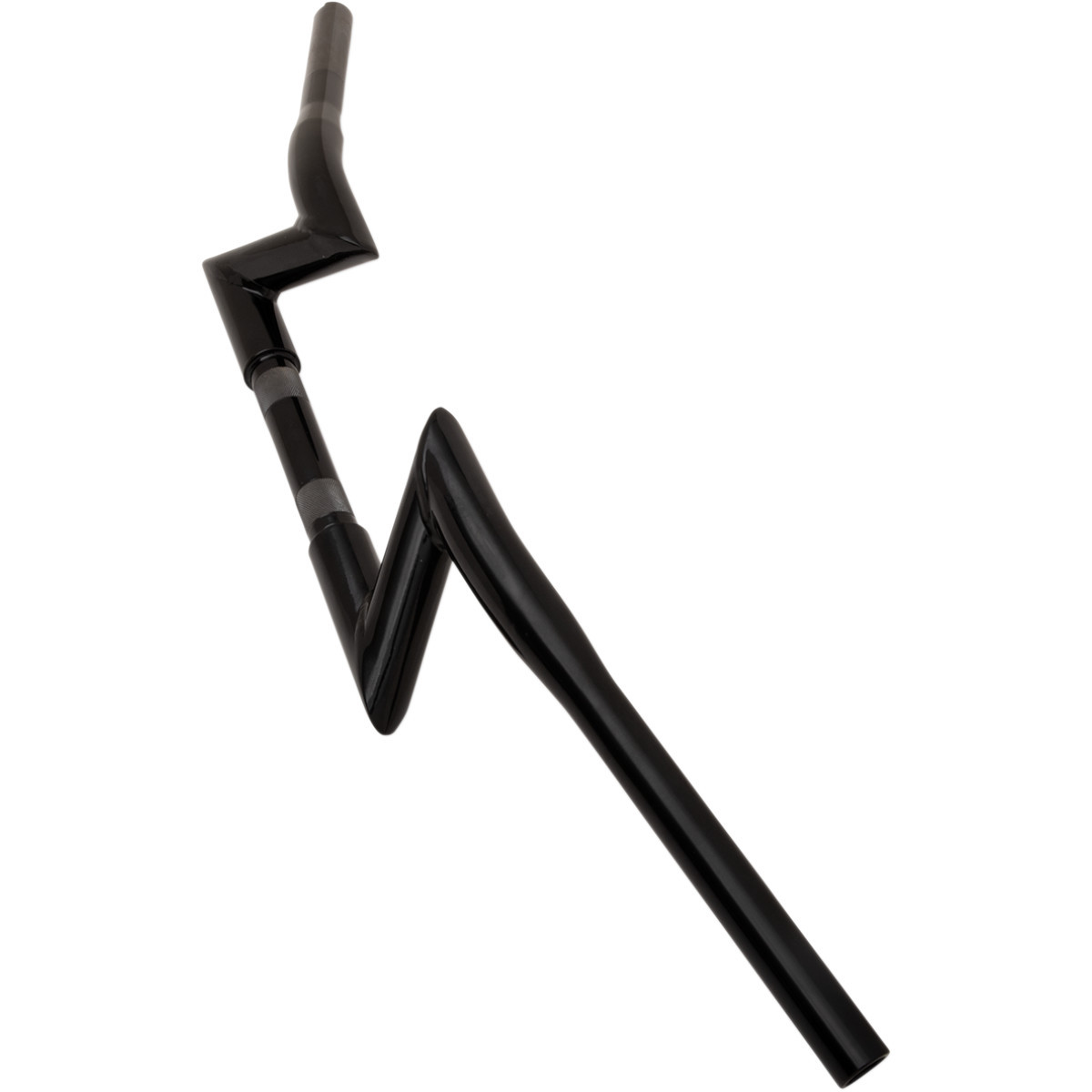LA Choppers #LA-7310-00B - 1-1/4" Z-Bar Style Handlebar - Outlaw - 1-1/4" - Black