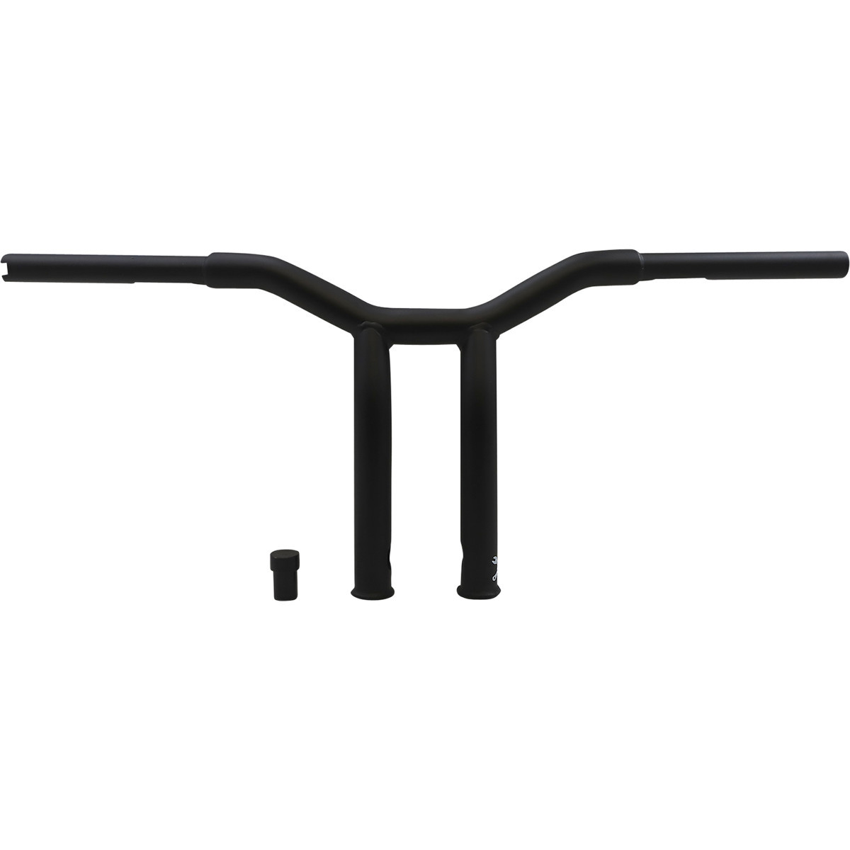 Burly Brand #B12-6051SB - Dominator Handlebar - Raked - 10" - Matte Black