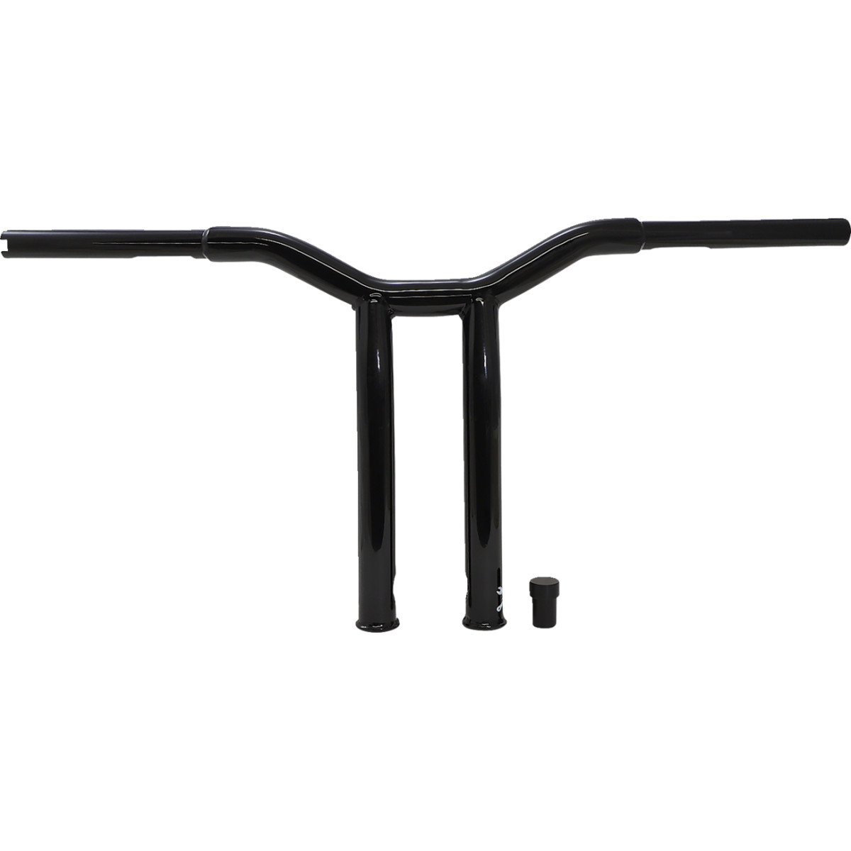Burly Brand #B12-6052B - Dominator Handlebar - Raked - 12" - Black