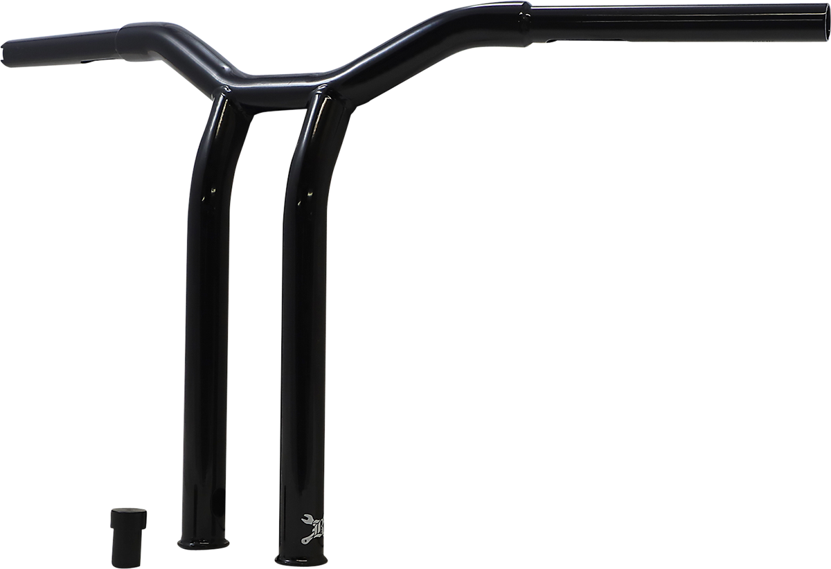 Burly Brand #B12-6053B - Handlebar - Dominator - Raked - 14" - Black