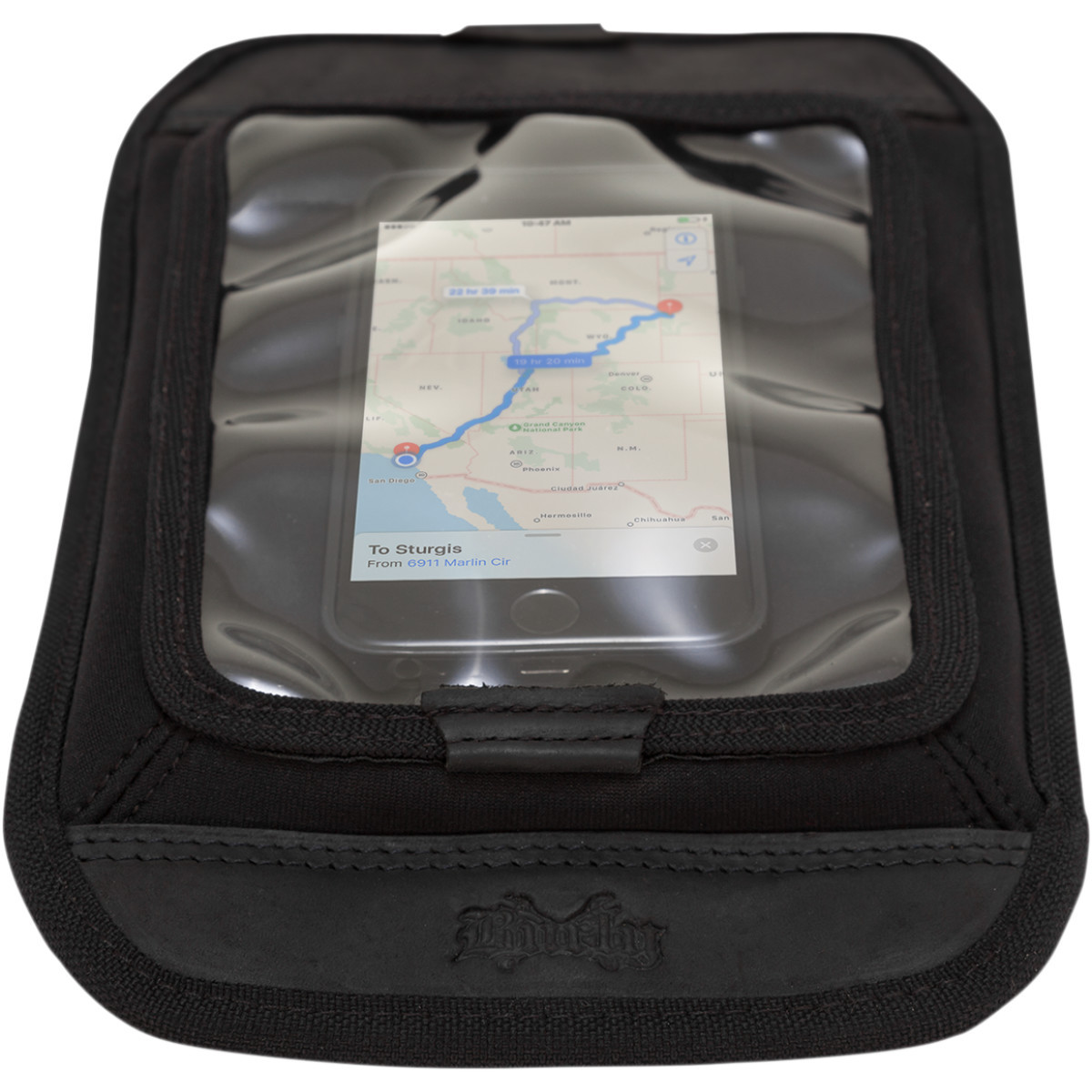 Burly Brand #B15-1011B - Tank Pad - Black