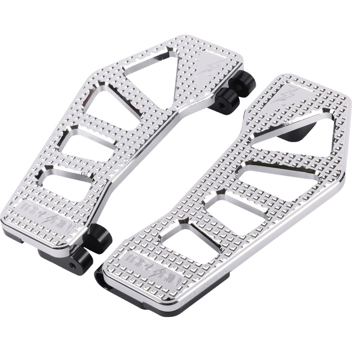 Thrashin Supply CO. #TSC-2211-3 - Apex Floorboards - Chrome