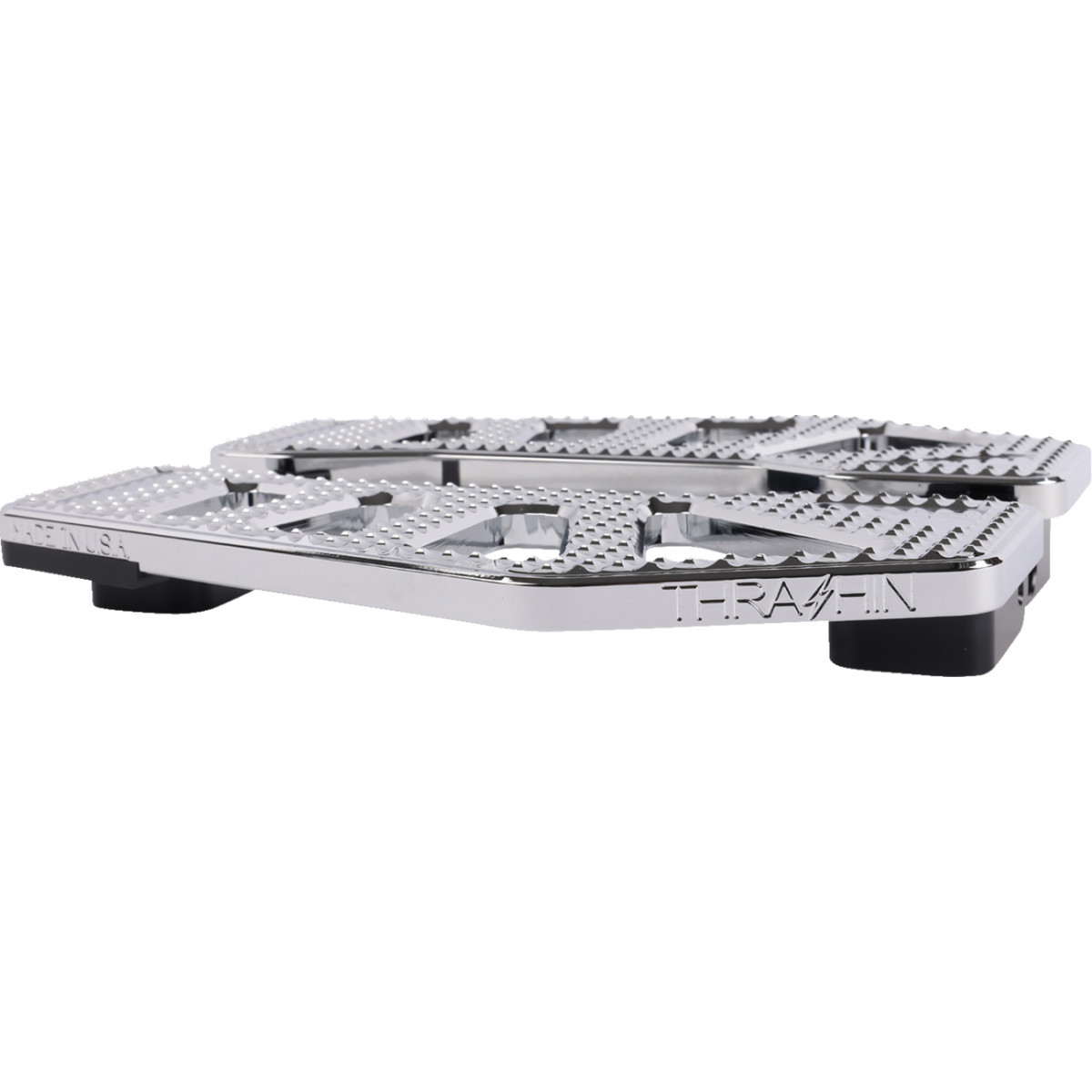 Thrashin Supply CO. #TSC-2211-3 - Apex Floorboards - Chrome