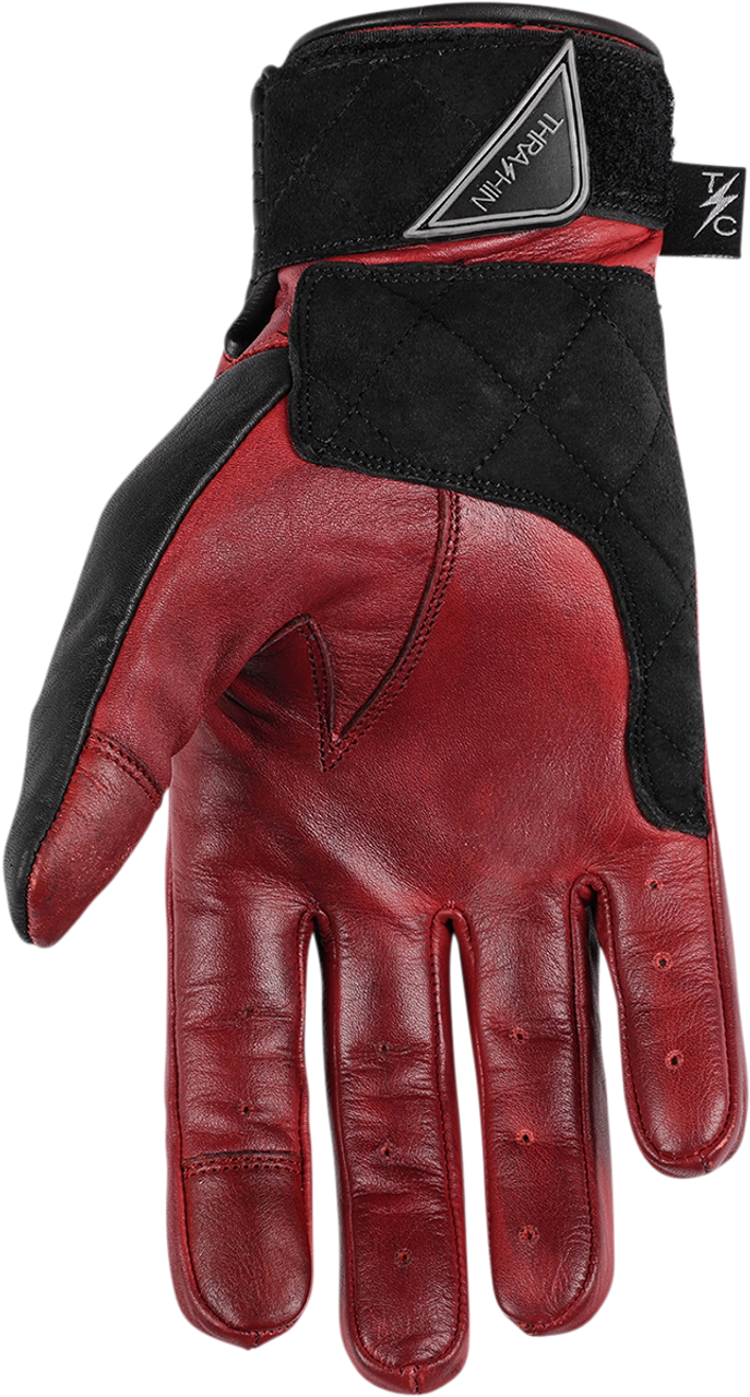 Thrashin #TBG-02-09 - Boxer Gloves - Red - Medium
