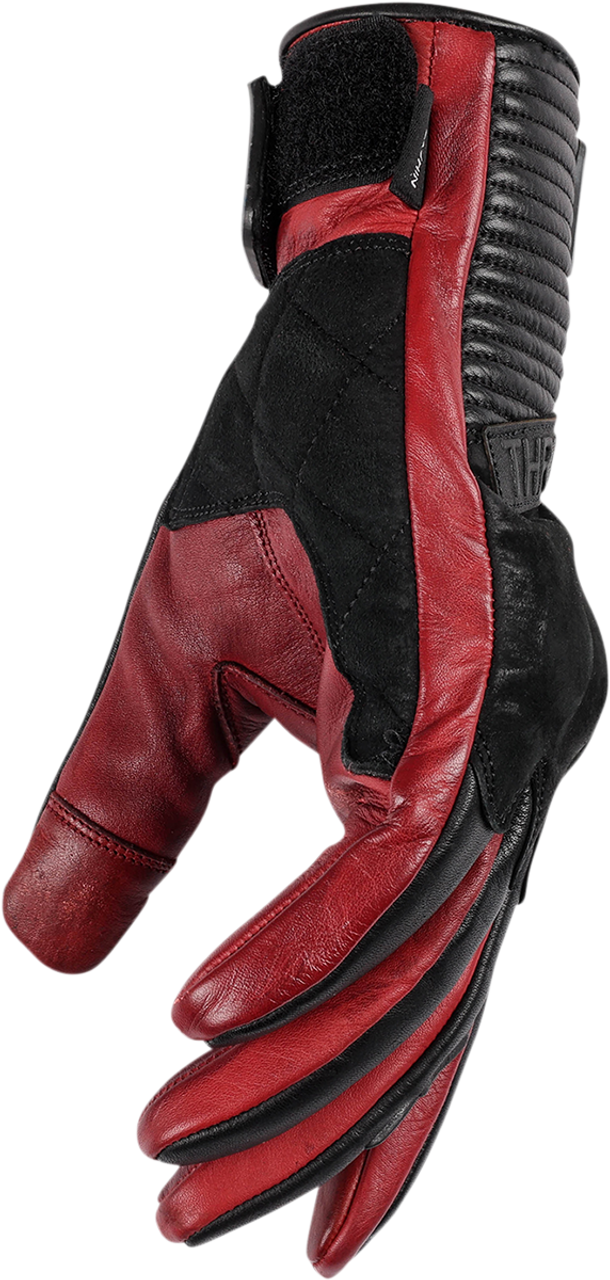 Thrashin #TBG-02-09 - Boxer Gloves - Red - Medium