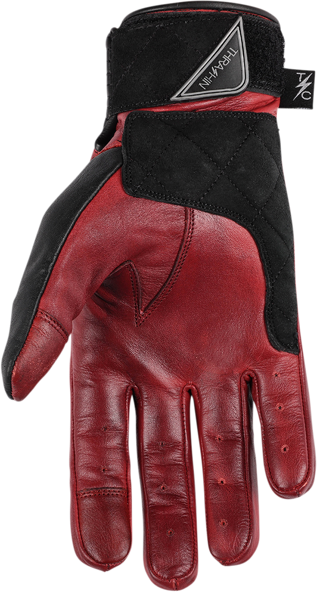 Thrashin #TBG-02-12 - Boxer Gloves - Red - 2XL