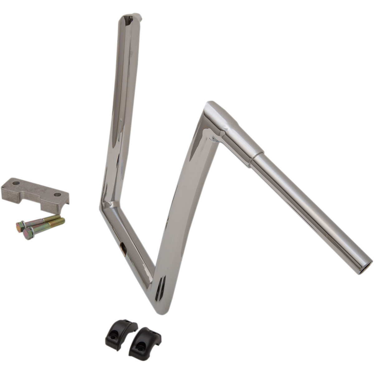 Todd's Cycle #0601-5201 - Handlebar - 1-1/2" Strip - 14" - Chrome - Touring