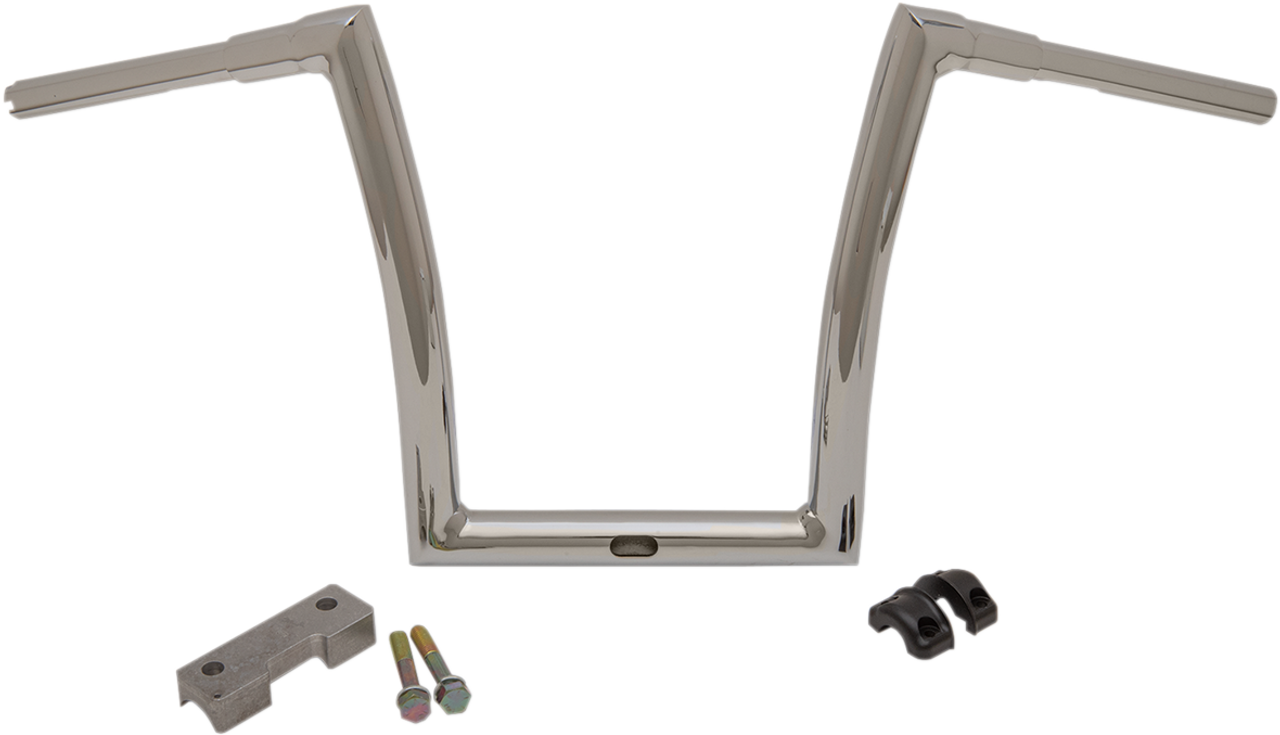 Handlebar - 1-1/2" Strip - Touring - 14" - Chrome