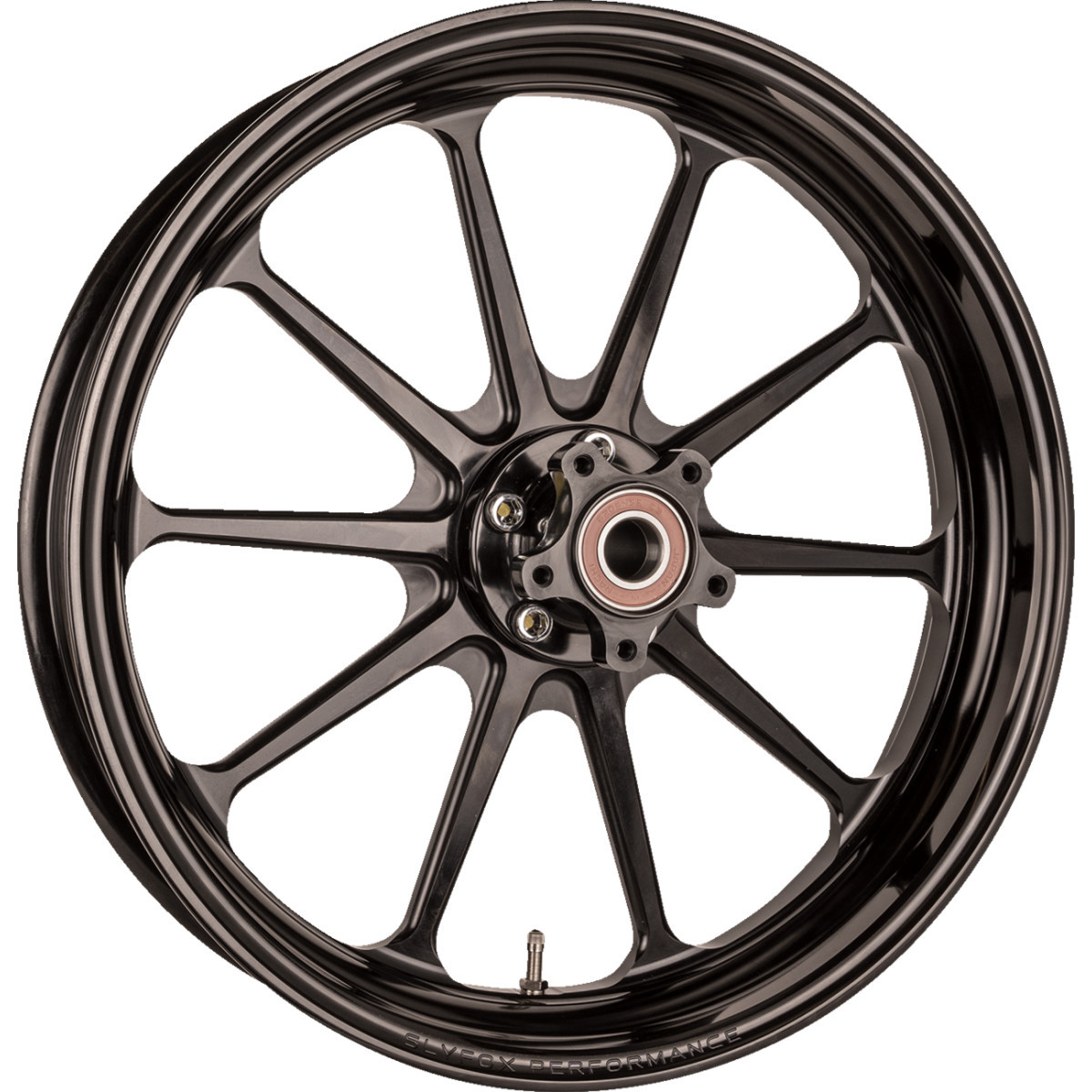 Slyfox #12047706RSLYAPB - Wheel - Track Pro - Front - Dual Disc/with ABS - Black - 17x3.5