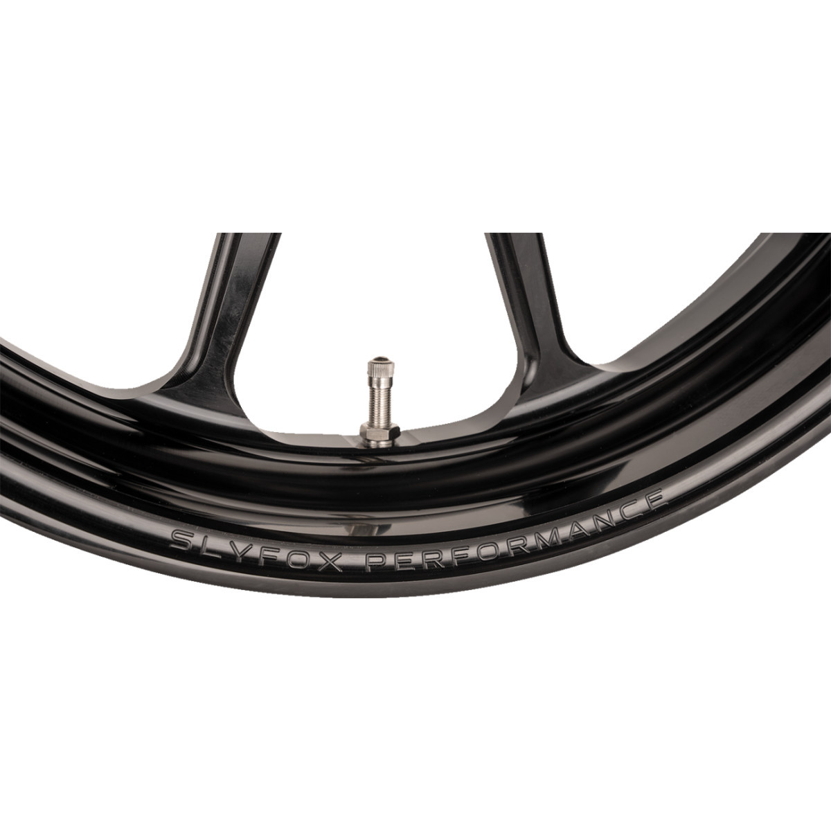 Slyfox #12707814RSLYAPB - Wheel - Track Pro - Rear - Single Disc/without ABS - Black - 18x5.5
