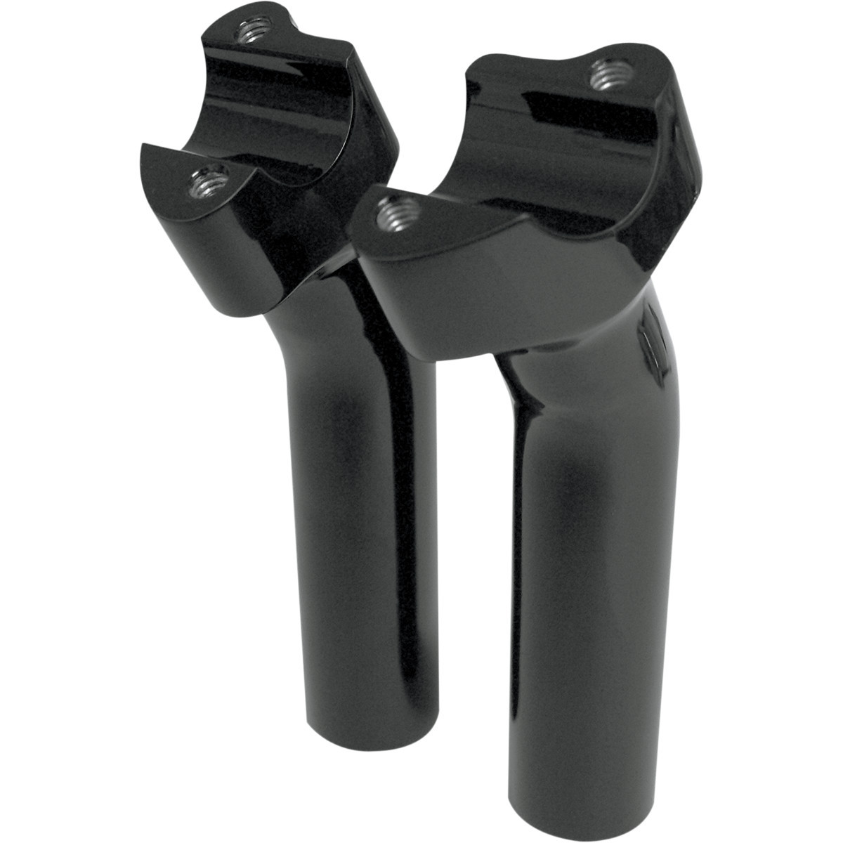 Drag Specialties - Buffalo Billet Aluminum Handlebar Risers - 5-1/2" - Black