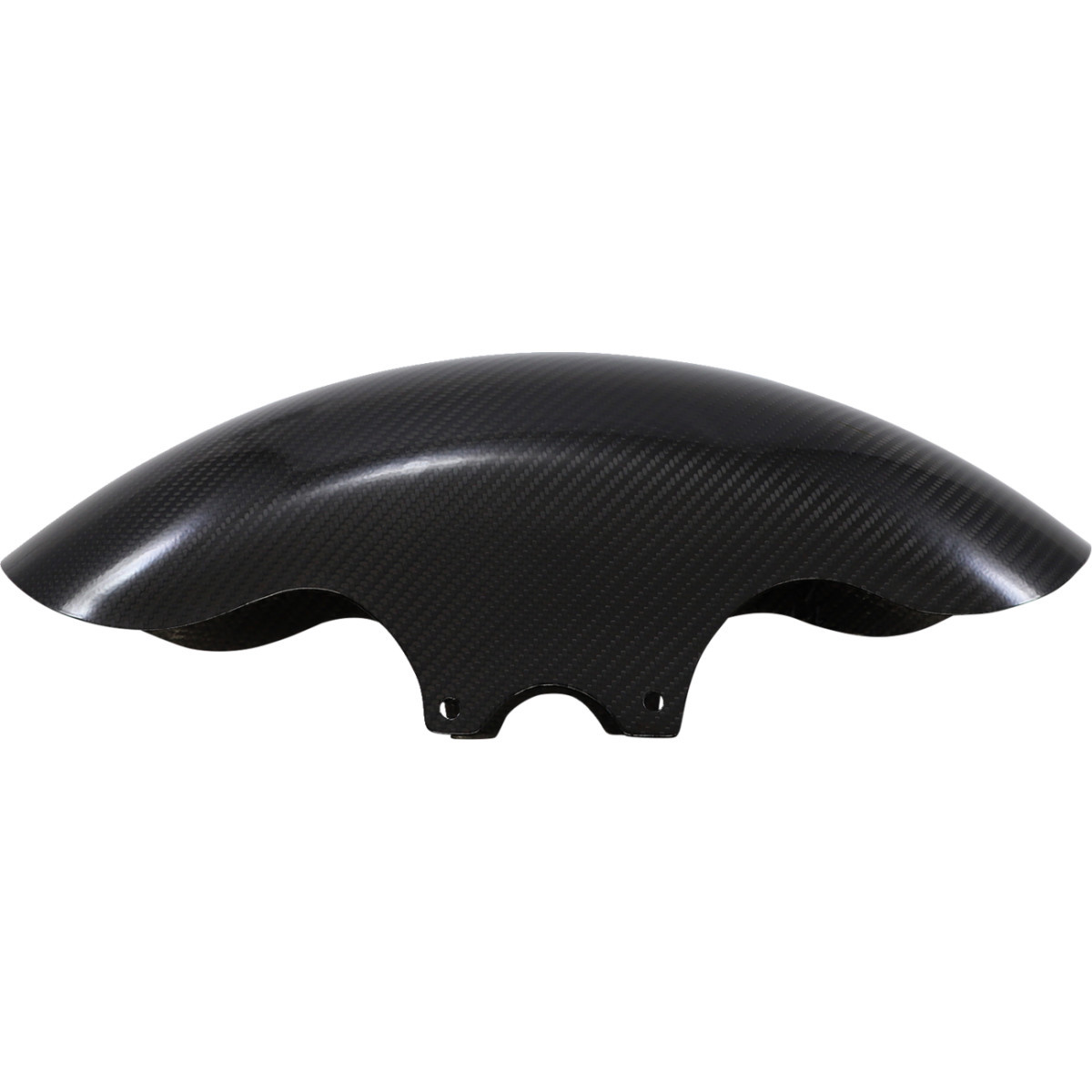 Slyfox #12057G - Front Fender - Shorty - Carbon Fiber/Gloss