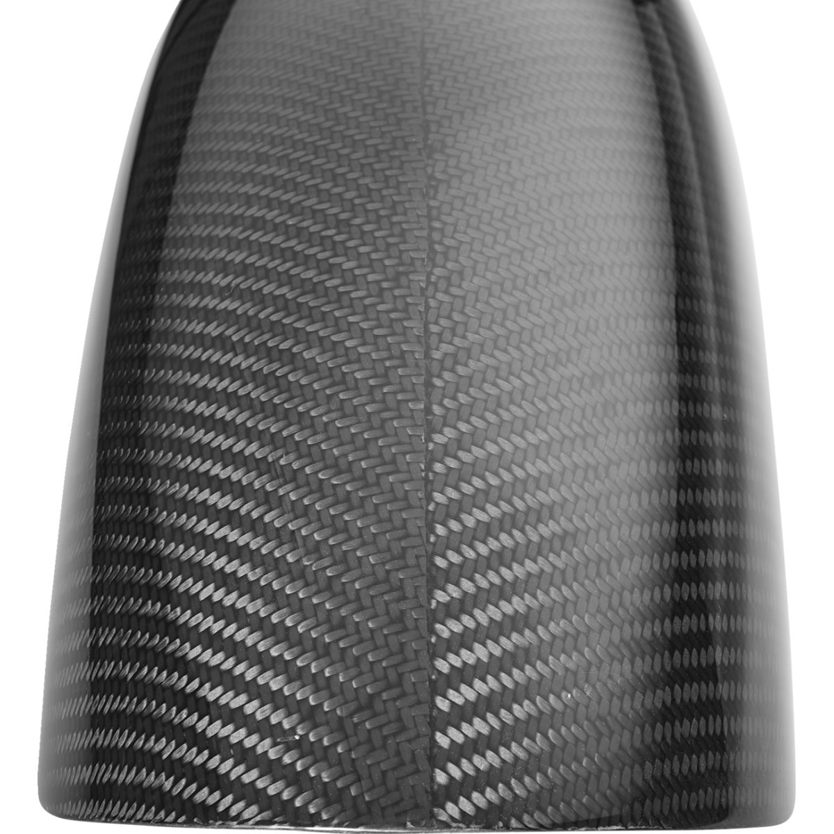 Slyfox #12057G - Front Fender - Shorty - Carbon Fiber/Gloss
