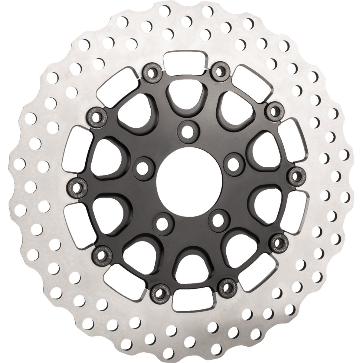 Slyfox #0133-1813S-B - Rear Rotor - Black - 11.8"