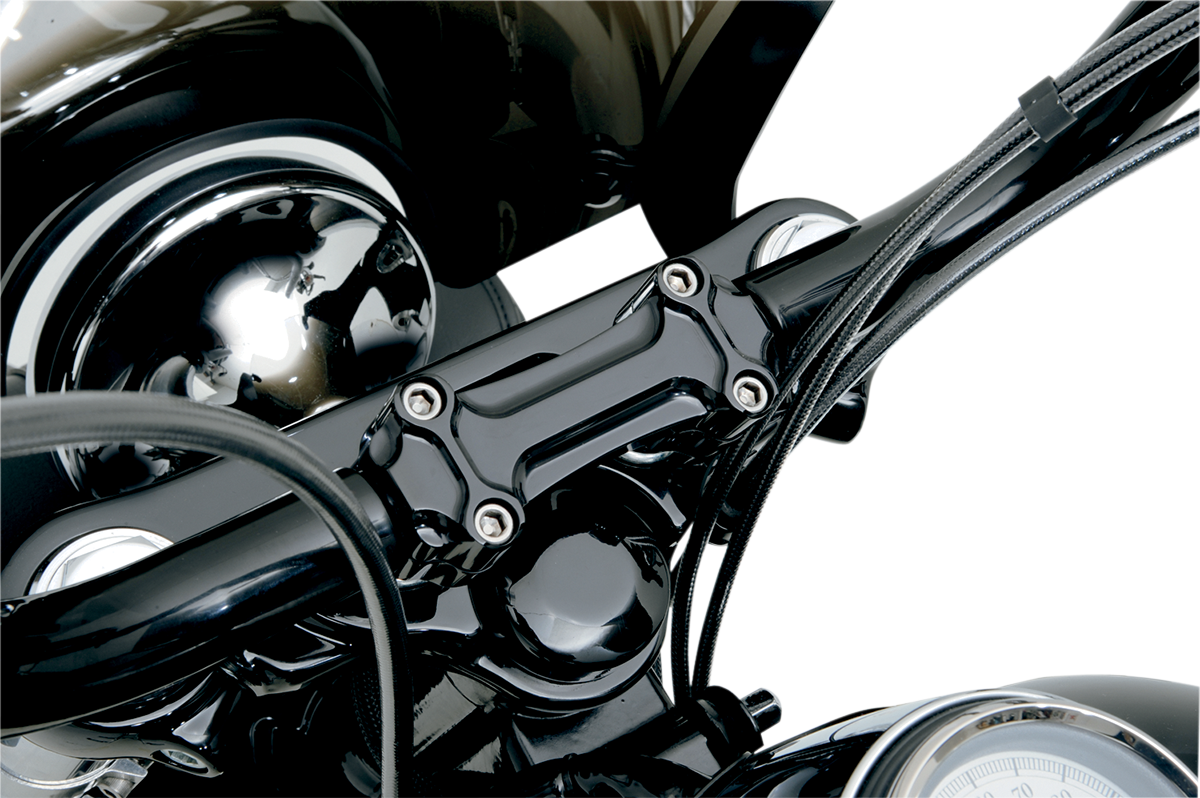 Risers - Bone - 1" - Black