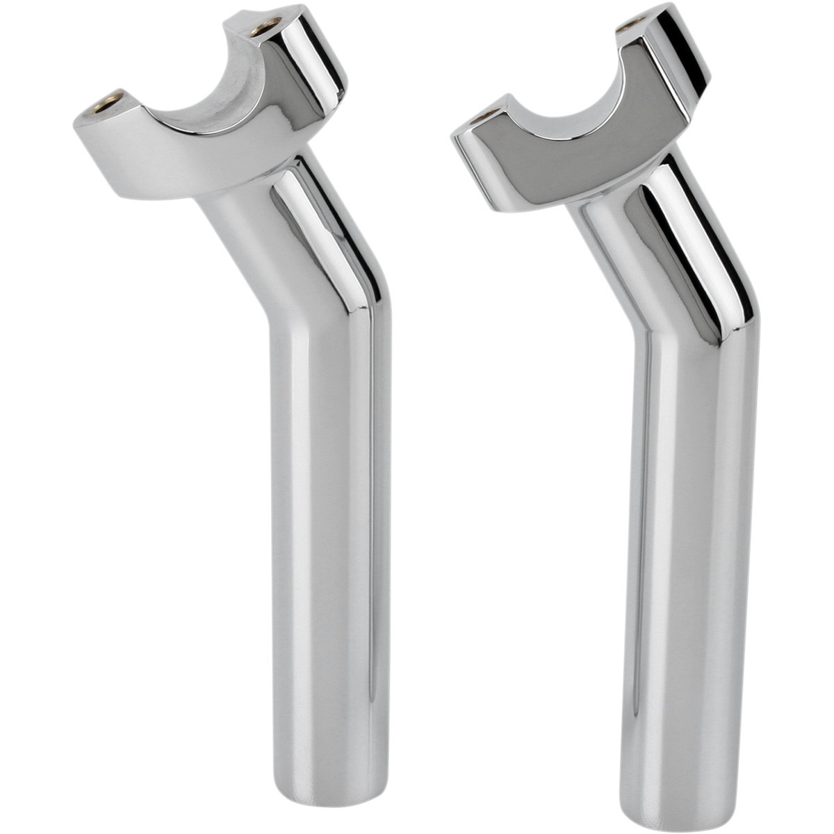 Drag Specialties - Forged Aluminum Handlebar Risers - Pullback - 6-1/2" - Chrome