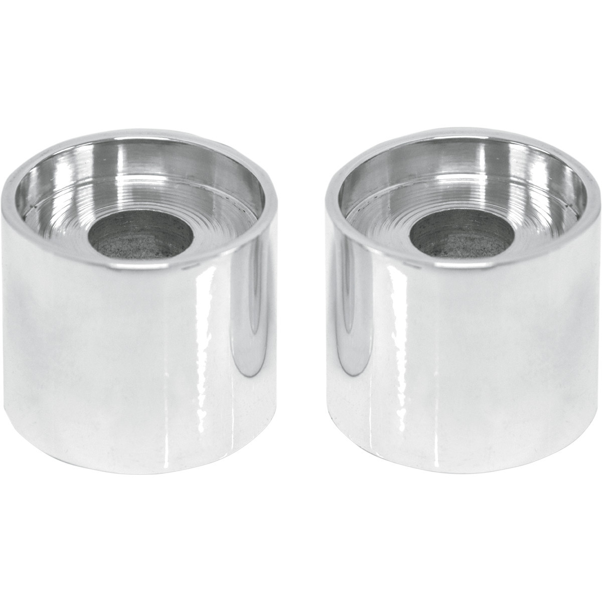 LA Choppers #LA-7413-01 - Handlebar Riser Extensions - 1" - Chrome