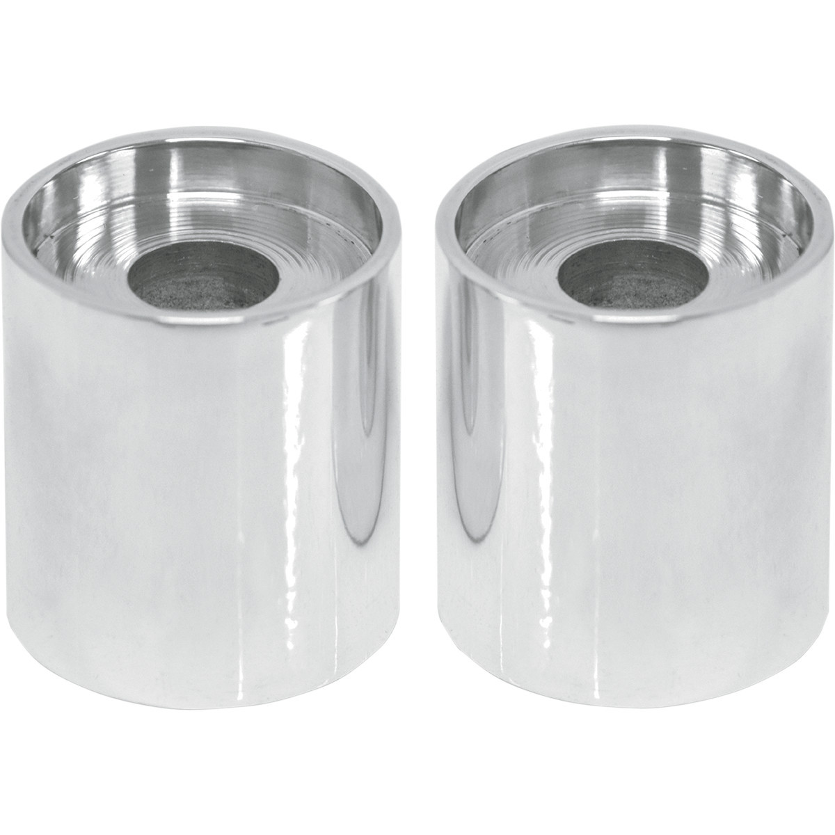 LA Choppers #LA-7413-02 - Handlebar Riser Extensions - 1-1/2" - Chrome